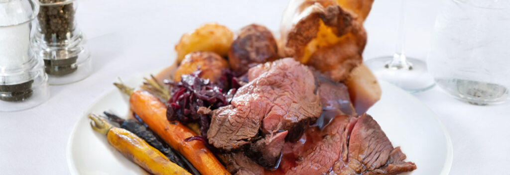 Sunday Roast White Lodge Hotel Header